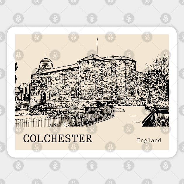 Colchester England Sticker by Lakeric